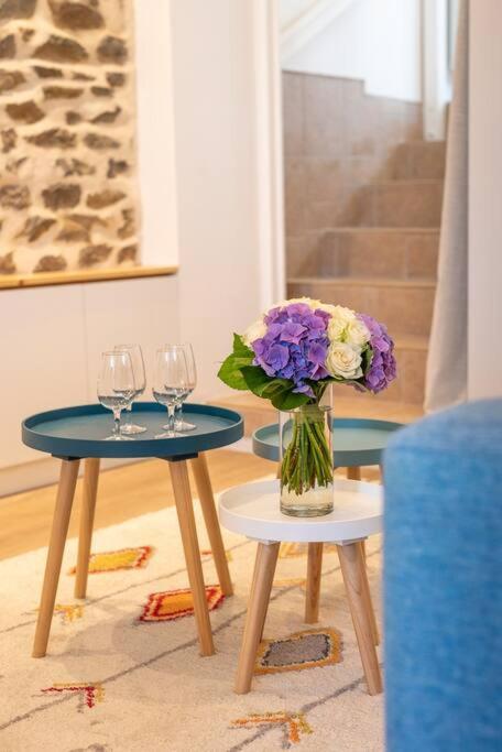 Le Cocoon - Appartement Dans Maison Du Xviieme Siecle Fougeres Exterior foto